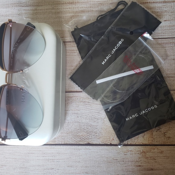 NWT Marc Jacobs 61mm Aviator Sunglasses 0807-FQ main image 12